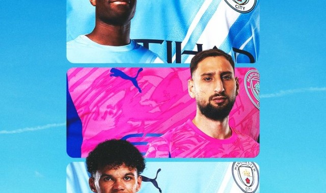 曼城2月队内最佳候选：格伊、多纳鲁马、奥赖利